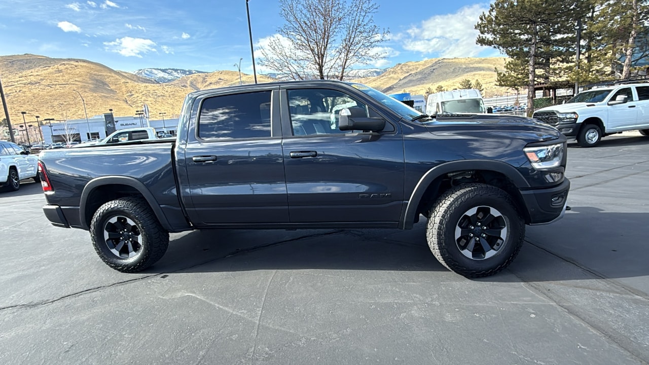 Used 2019 RAM Ram 1500 Pickup Rebel with VIN 1C6SRFLTXKN700600 for sale in Carson City, NV