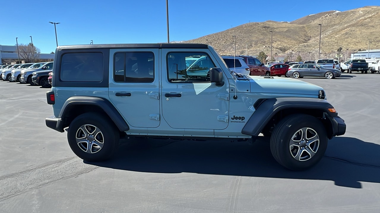 Used 2023 Jeep Wrangler 4-Door Sport S with VIN 1C4HJXDG2PW622655 for sale in Carson City, NV