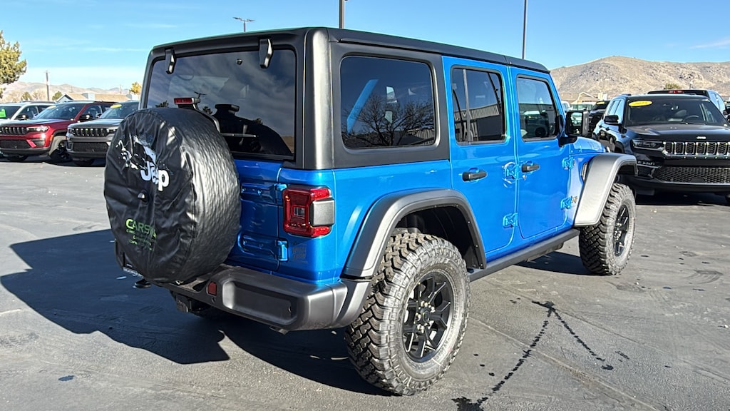 New 2026 Jeep Wrangler 4-DOOR WILLYS Sport Utility