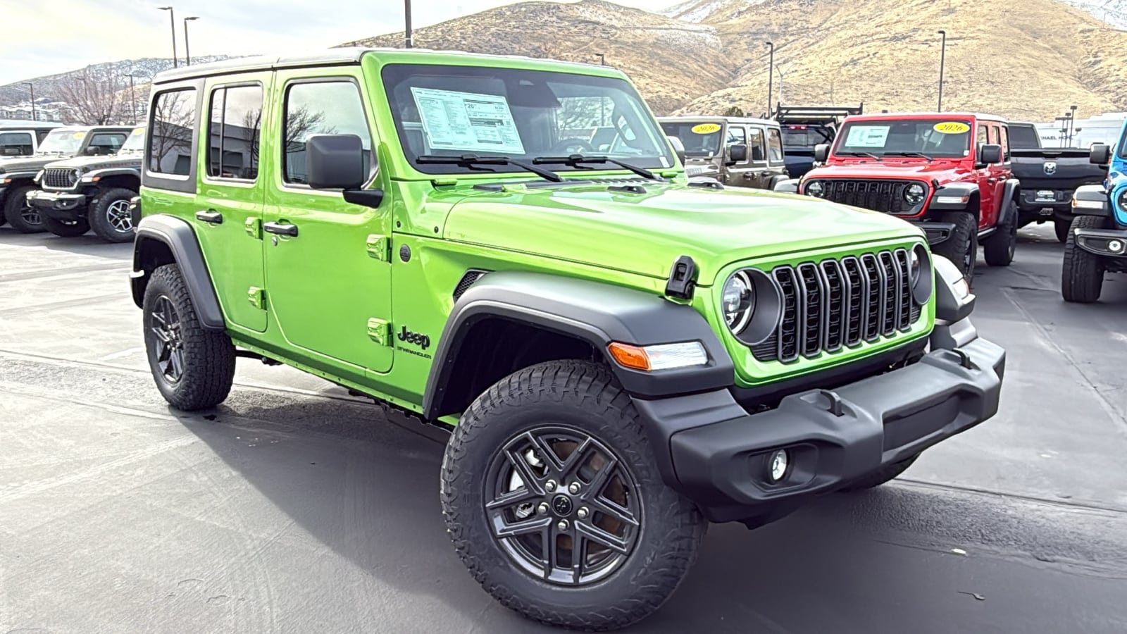 2026 Jeep Wrangler 4-Door Sport S's photo