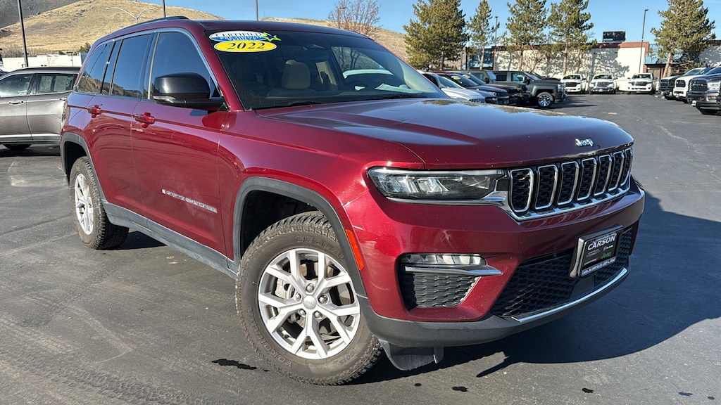 Used 2022 Jeep Grand Cherokee Limited SUV