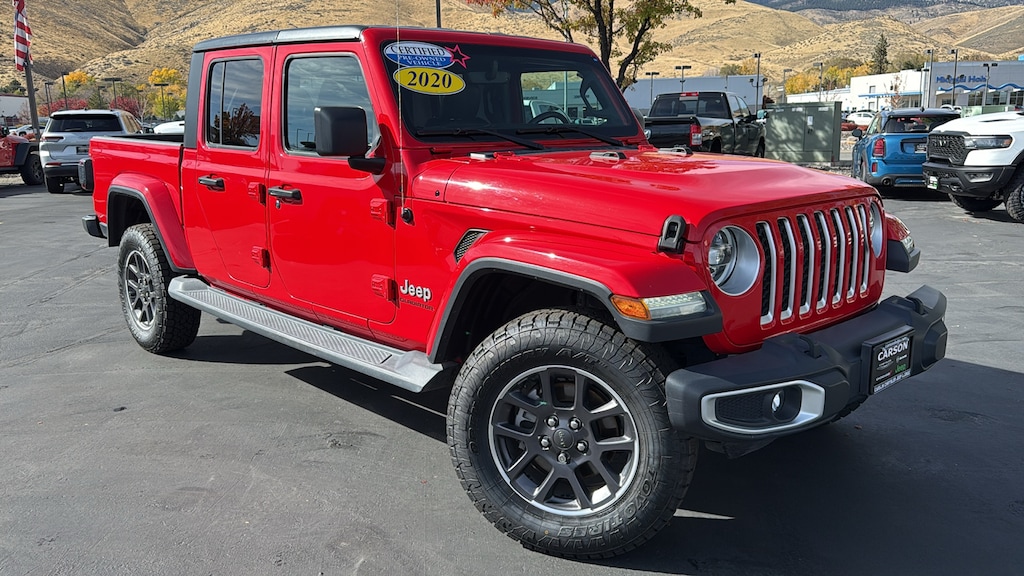 Used 2020 Jeep Gladiator Overland Truck Crew Cab