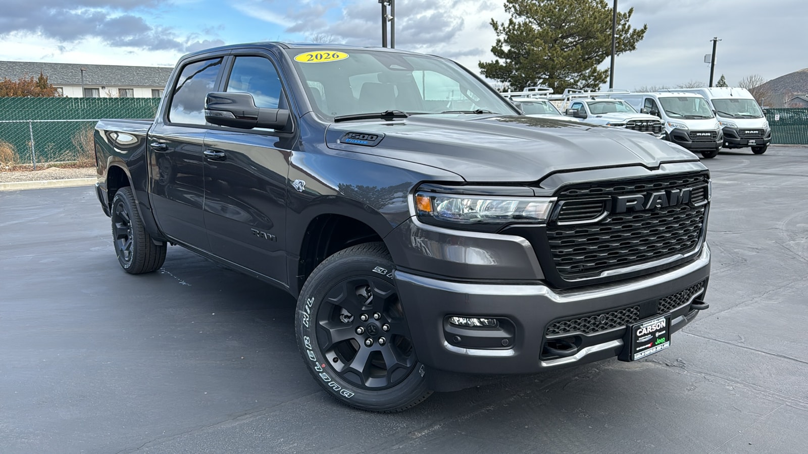 Granite Crystal 2026 RAM 1500 Big Horn Crew Cab 4WD Pickup Truck Four-Wheel Drive 8-Speed Automatic