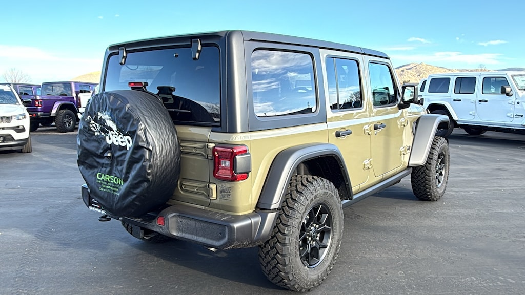 New 2026 Jeep Wrangler 4-DOOR WILLYS Sport Utility