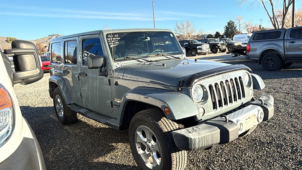 Used 2015 Jeep Wrangler Unlimited Sahara 4x4 SUV