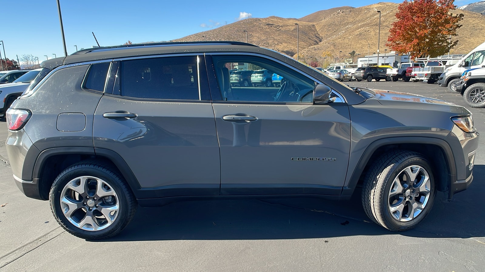 Used 2021 Jeep Compass Limited with VIN 3C4NJDCB5MT524096 for sale in Carson City, NV