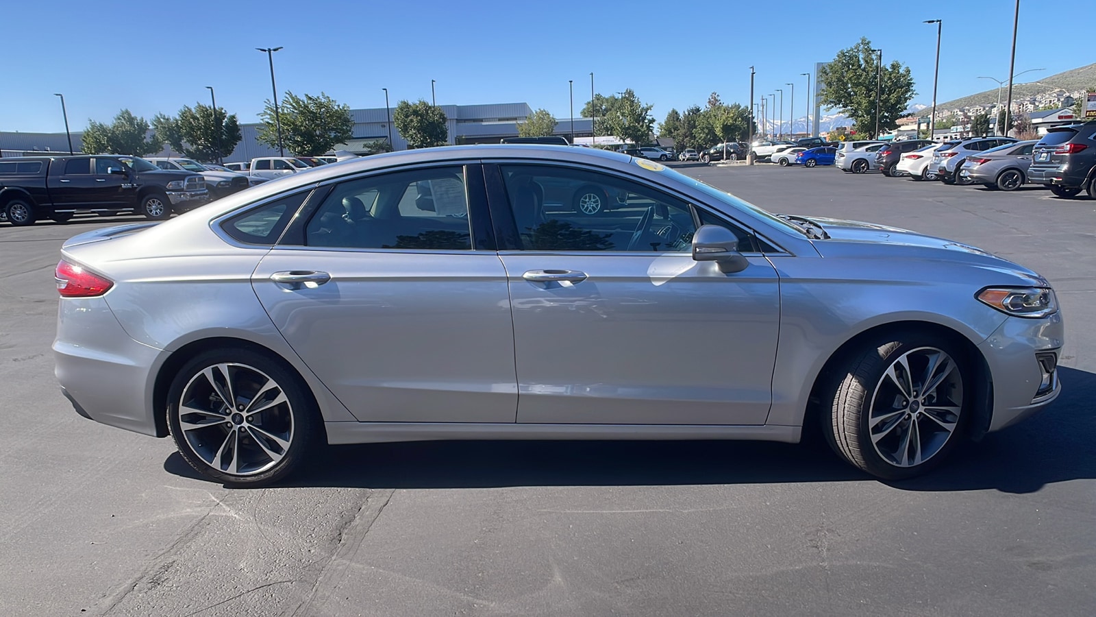 Used 2020 Ford Fusion Titanium with VIN 3FA6P0K98LR115618 for sale in Carson City, NV