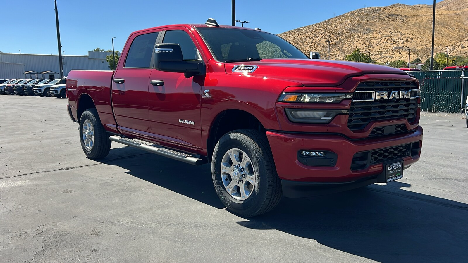 Molten Red Pearlcoat 2026 RAM 3500 Pickup Truck Four-Wheel Drive 8-Speed Automatic