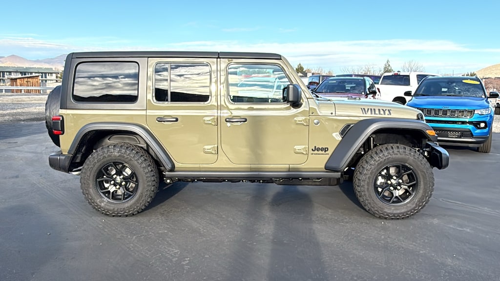 New 2026 Jeep Wrangler 4-DOOR WILLYS Sport Utility