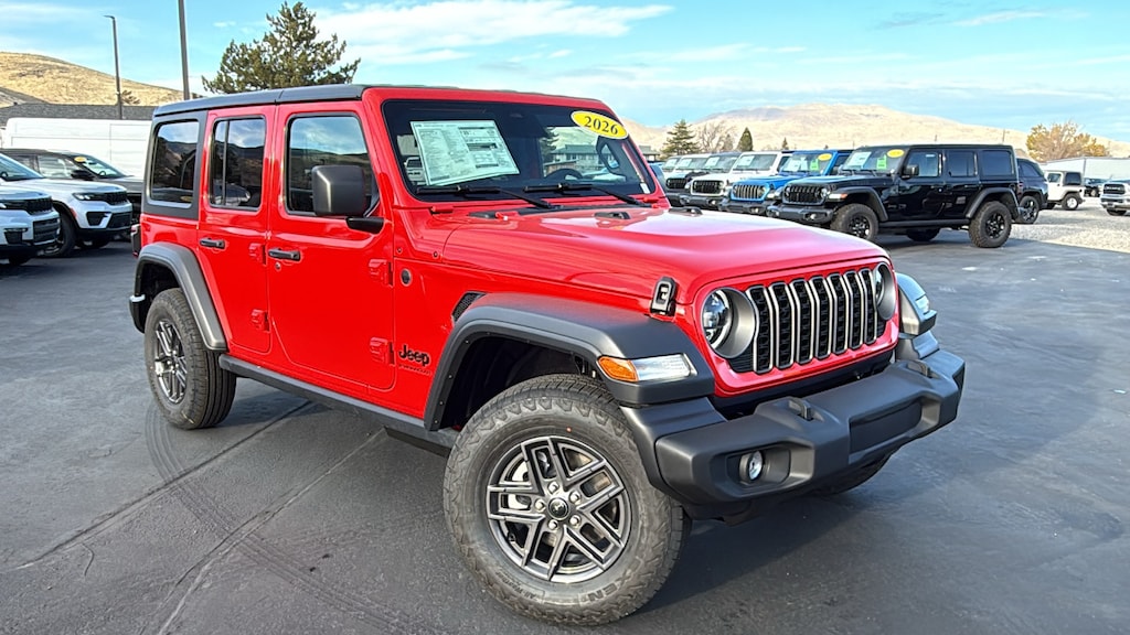 New 2026 Jeep Wrangler 4-DOOR SPORT S Sport Utility