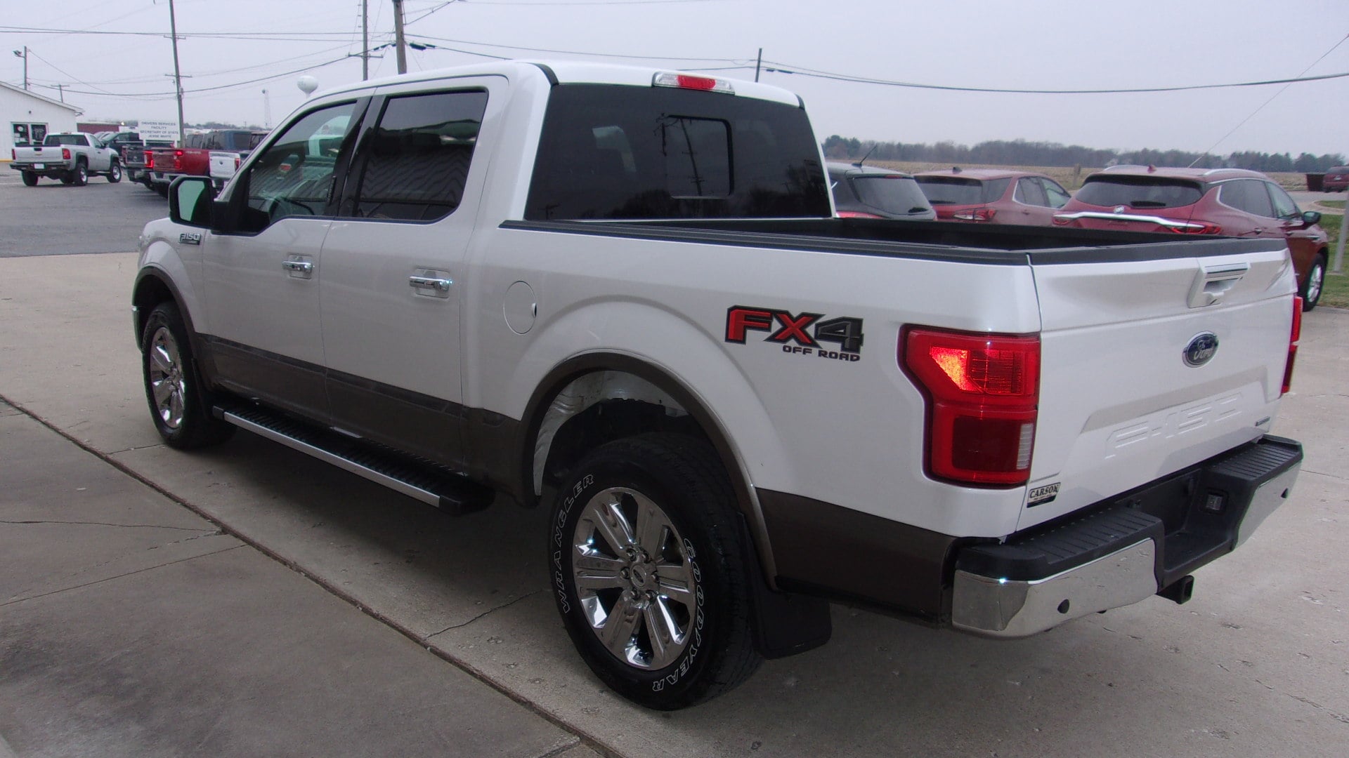 Used 2019 Ford F-150 Lariat with VIN 1FTEW1E44KKD95264 for sale in Carthage, IL