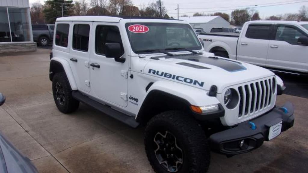 Used 2021 Jeep Wrangler Unlimited 4xe Rubicon SUV