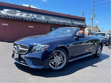 2018 Mercedes-Benz E-Class 400 | CONVERTIBLE | BROWN LEATHER | LOW MILEAGE Cabriolet