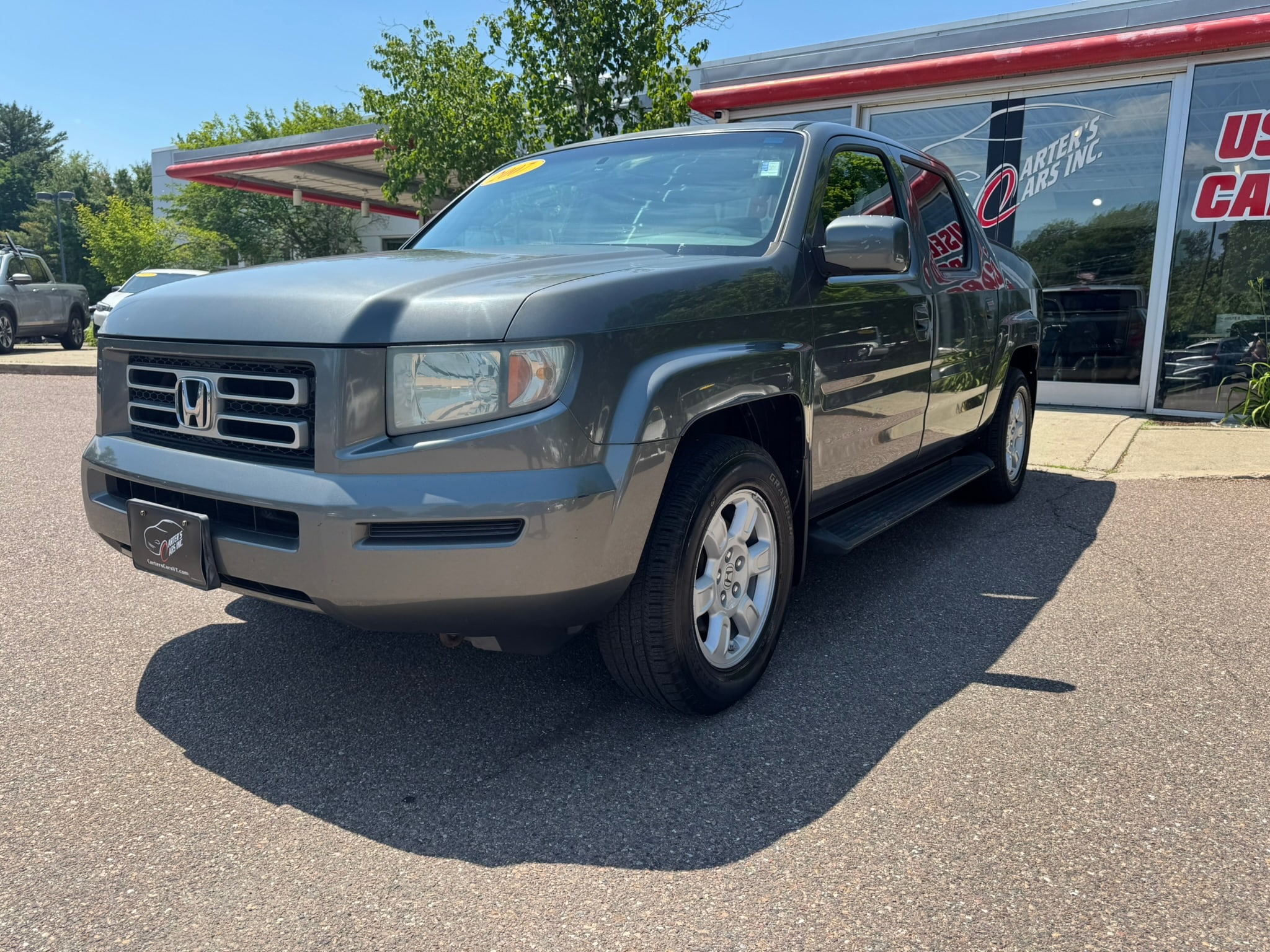 Green 2007 Honda Ridgeline RTL with Navi Pickup Truck All-Wheel Drive 5-Speed Automatic