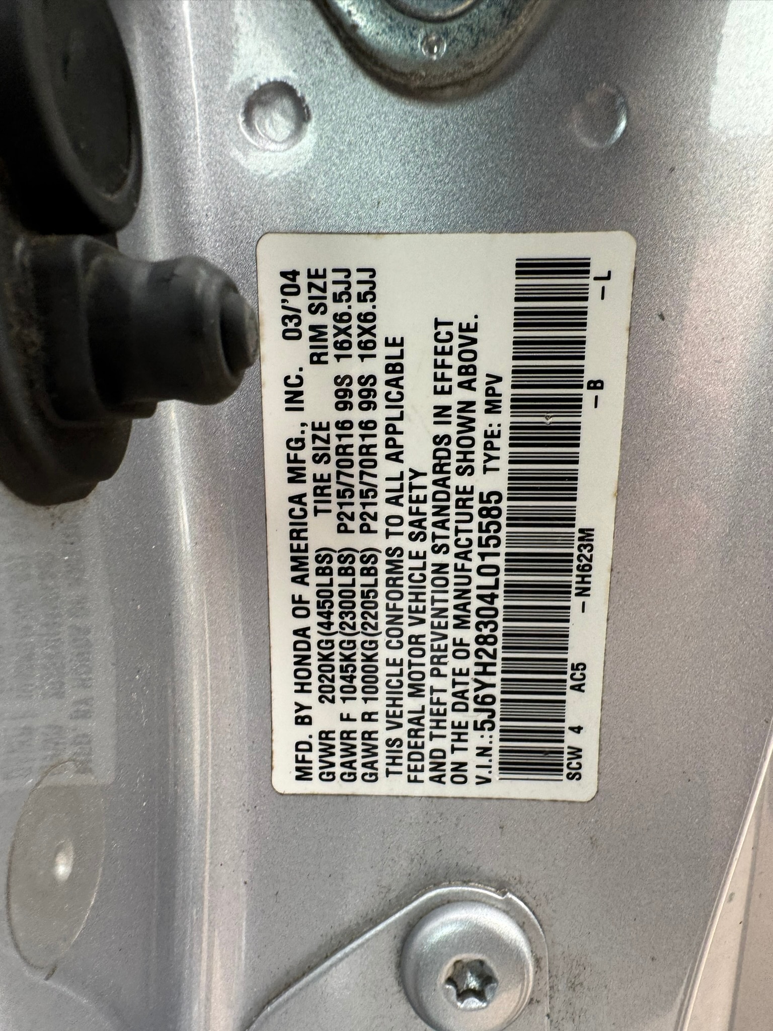 2004 Honda Element LX - Photo 17