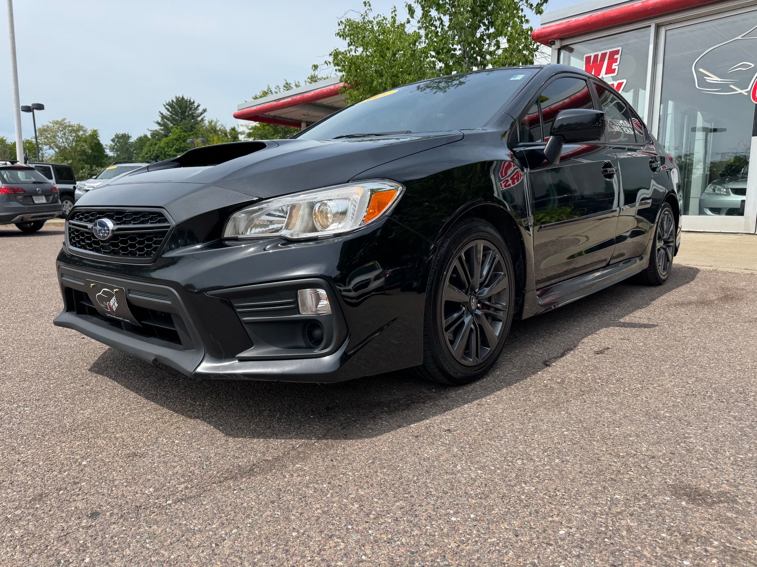 Black 2021 Subaru WRX AWD Sedan All-Wheel Drive 6-Speed Manual