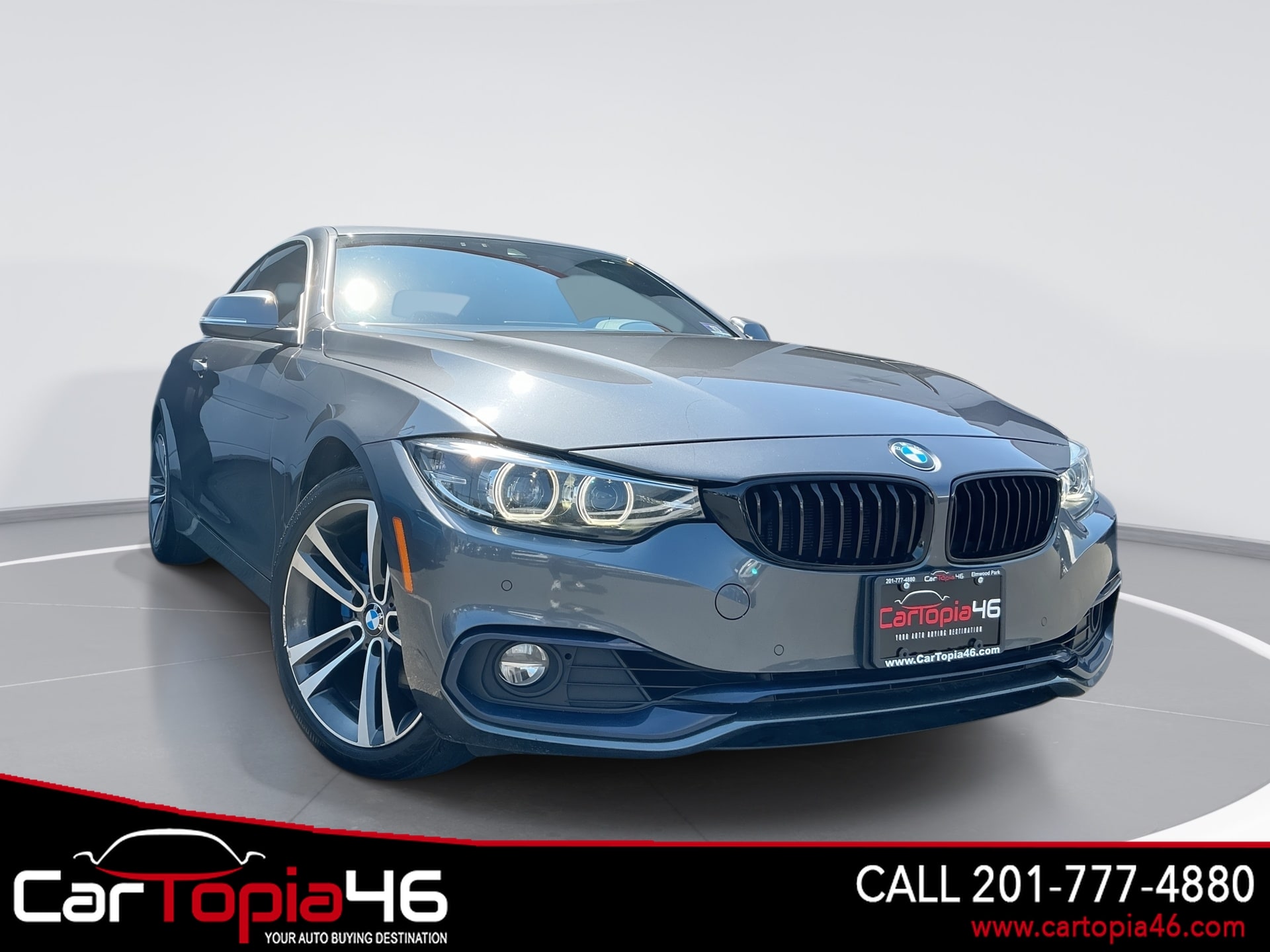 Mineral Gray 2020 BMW 4 Series 430i xDrive Coupe AWD Coupe All-Wheel Drive Automatic