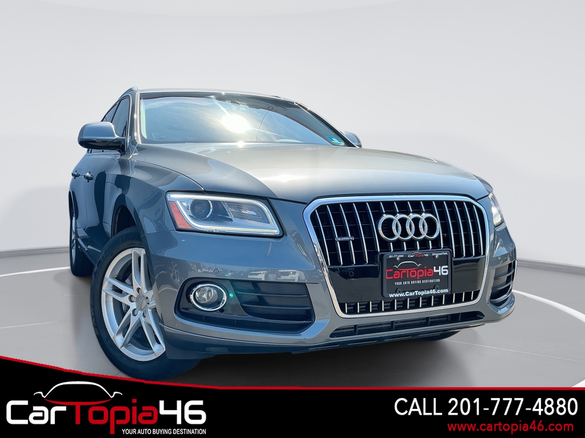 Gray 2017 Audi Q5 2.0T quattro Premium Plus SUV / Crossover All-Wheel Drive Automatic