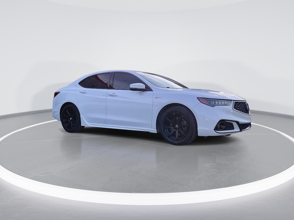 Used 2019 Acura TLX 3.5L Tech & A-Spec Pkgs w/Red Leather Sedan