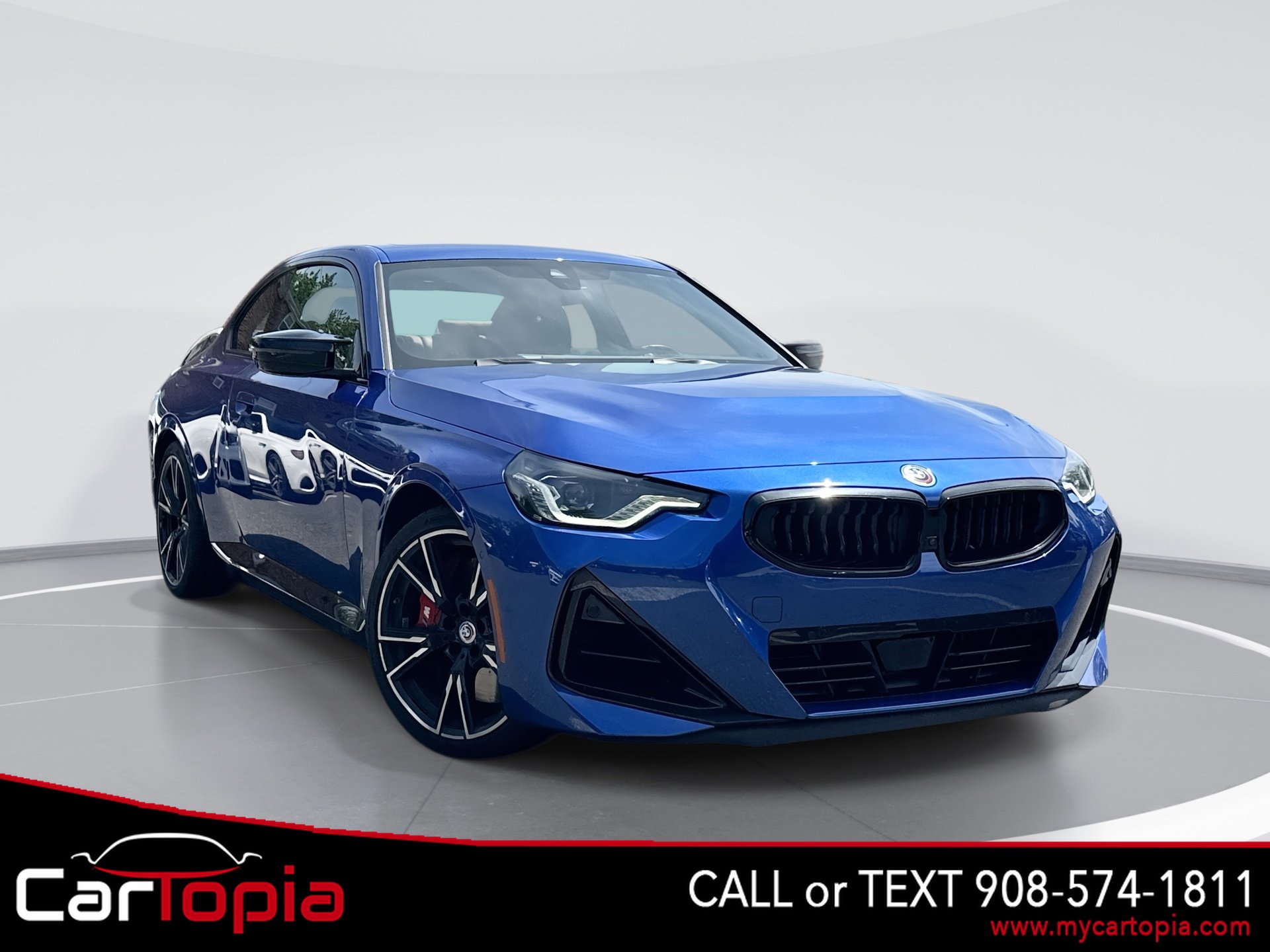 Portimao Blue 2023 BMW 2 Series Coupe All-Wheel Drive Automatic