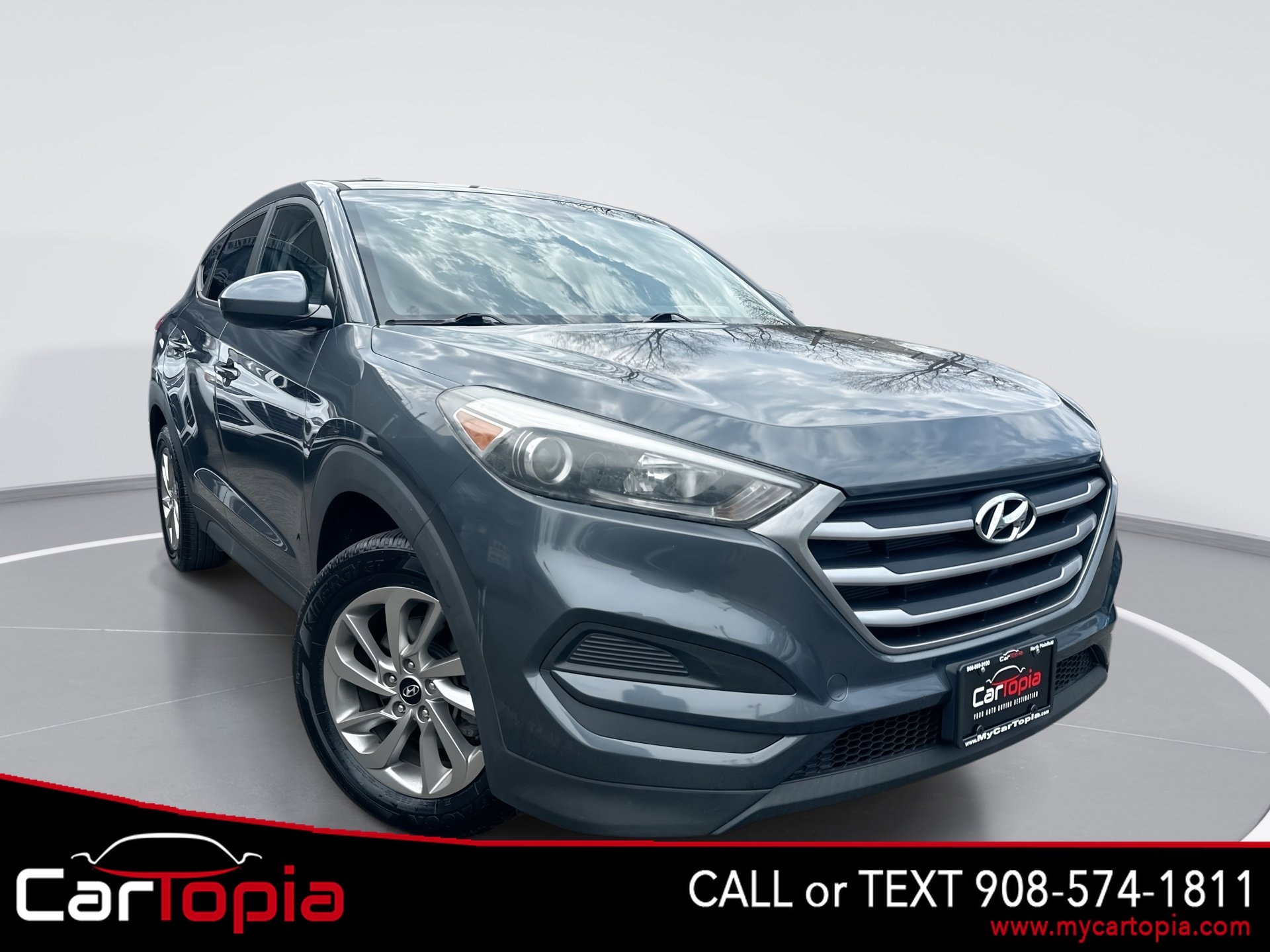 Coliseum Gray 2018 Hyundai Tucson 2.0L SE AWD SUV / Crossover All-Wheel Drive Automatic