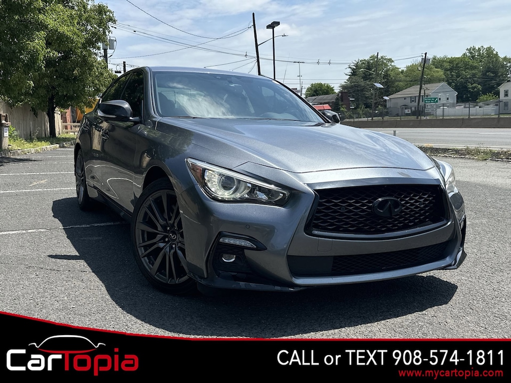 Used 2021 INFINITI Q50 RED SPORT 400 Sedan