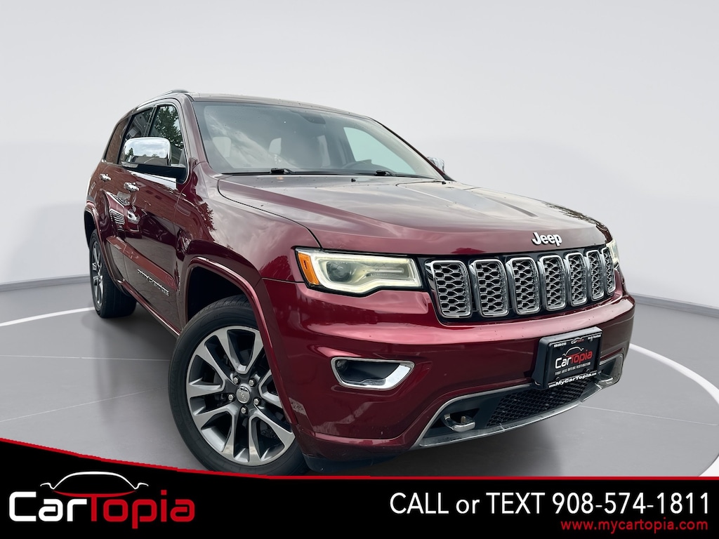 Used 2017 Jeep Grand Cherokee Overland SUV