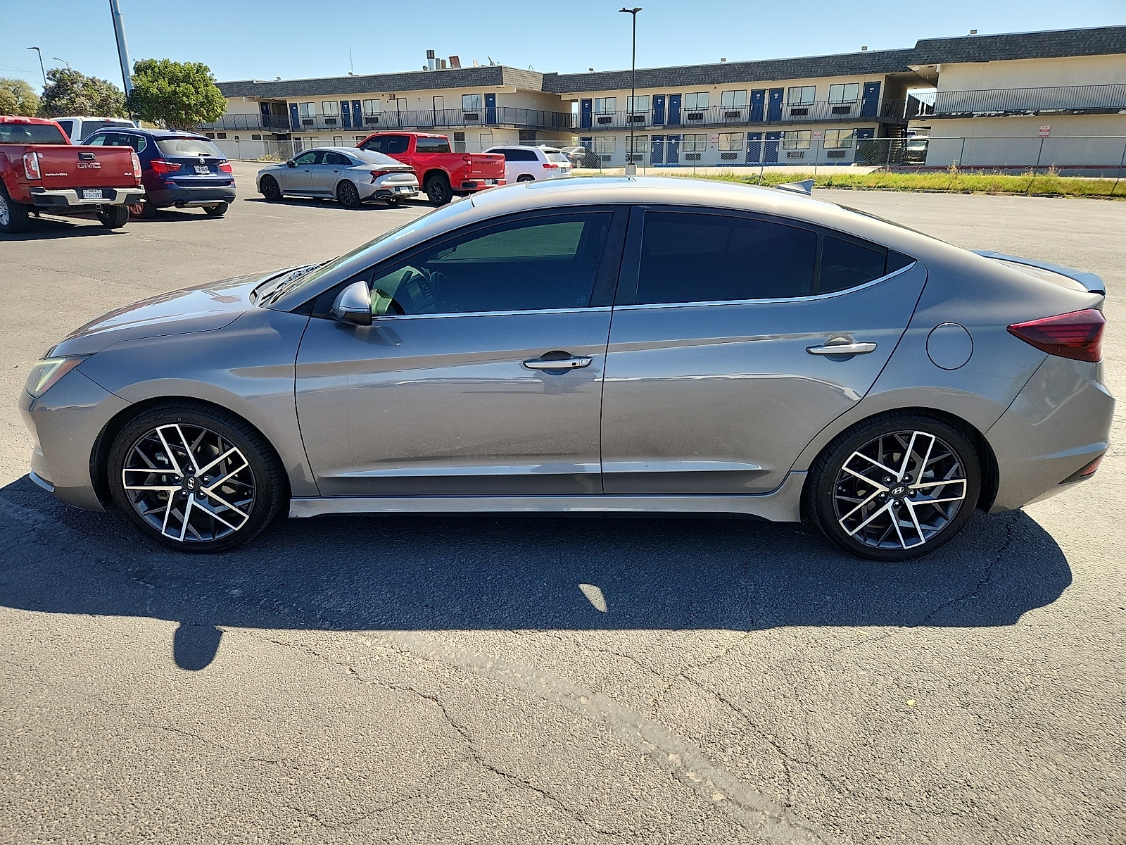 Used 2020 Hyundai Elantra Sport with VIN KMHD04LB4LU994618 for sale in San Angelo, TX