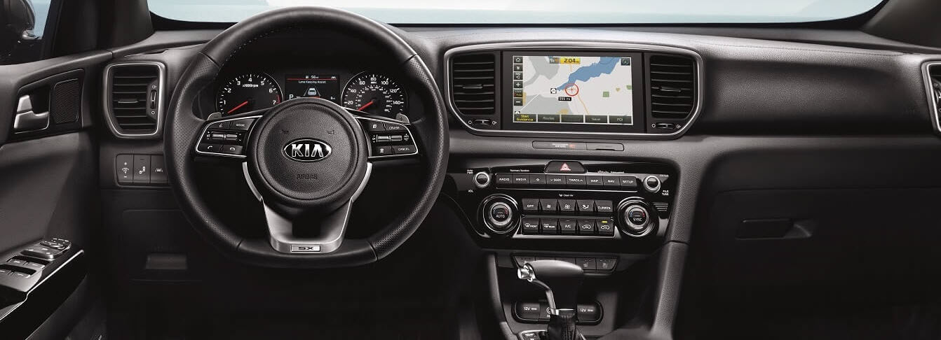 Kia Sportage Interior Technology
