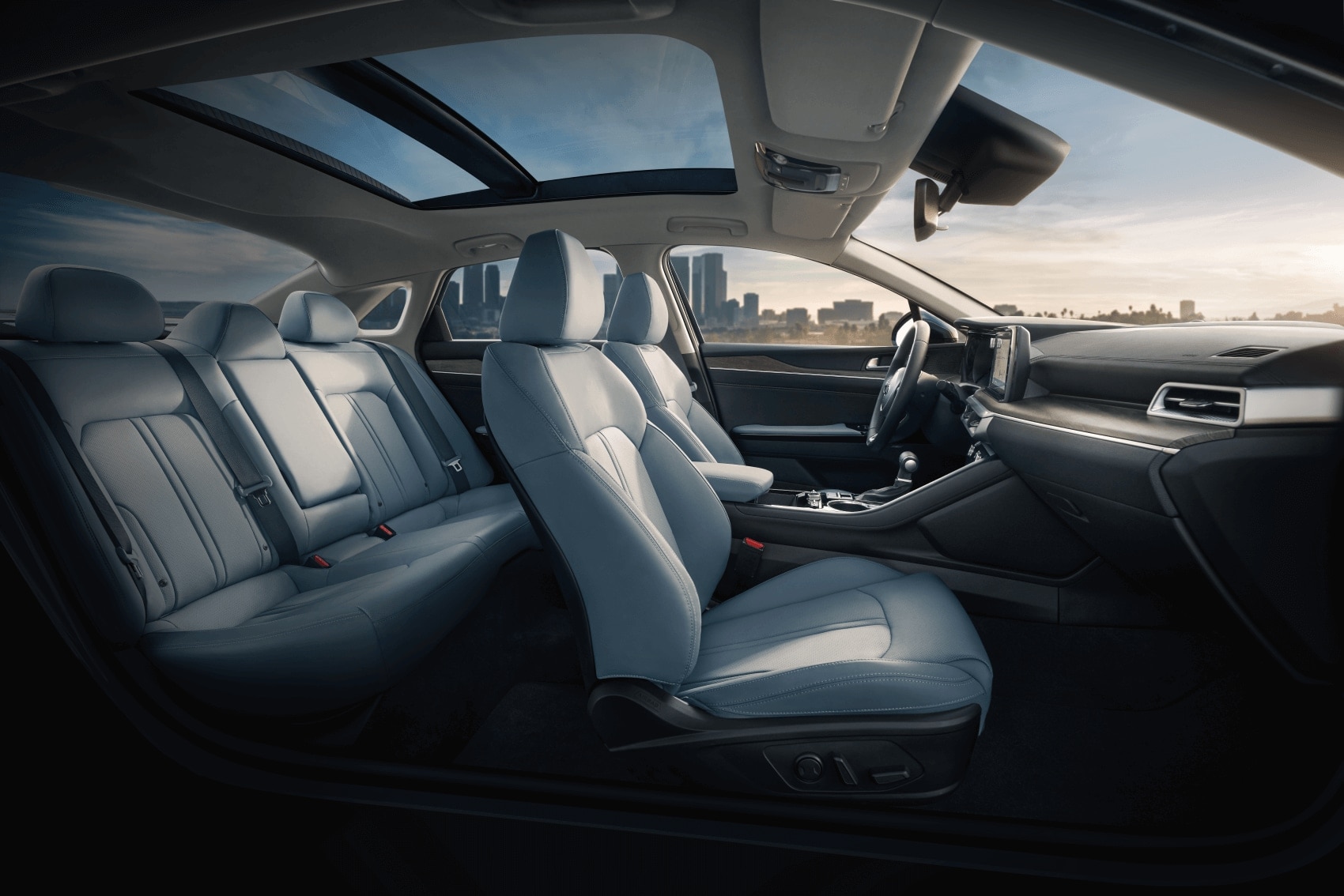 Kia K5 EX Interior Cabin Space