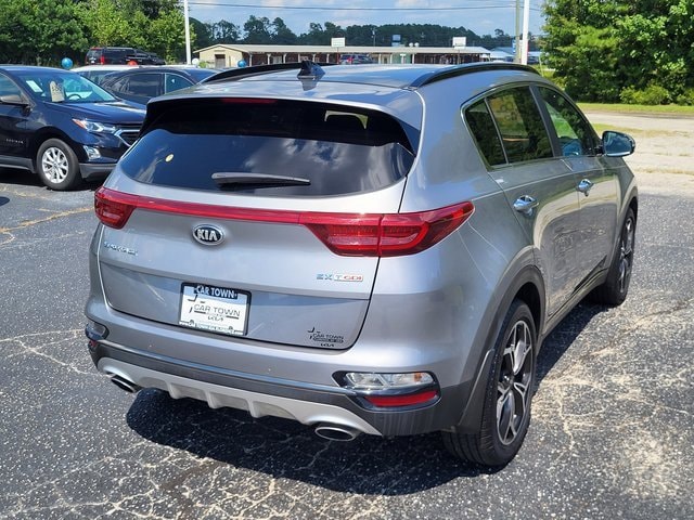 Used 2021 Kia Sportage SX Turbo with VIN KNDPR3A6XM7924788 for sale in Florence, SC