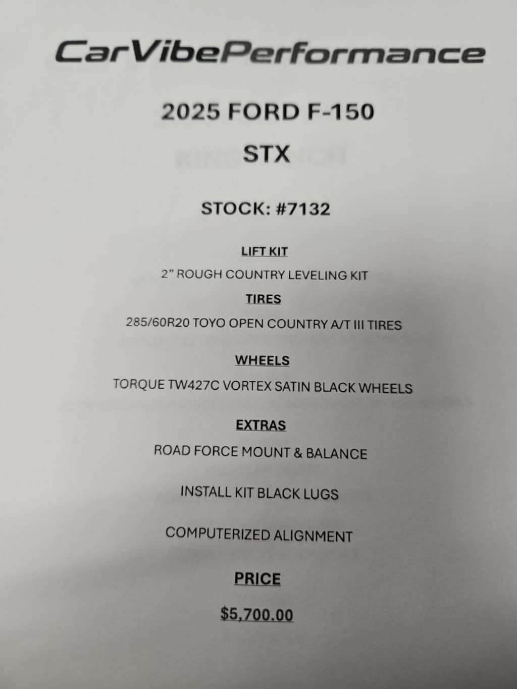 Used 2025 Ford F-150 STX Truck