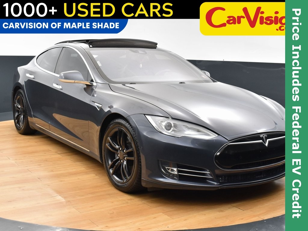 Used 2015 Tesla Model S 70D with VIN 5YJSA1S27FF095533 for sale in Trooper, PA