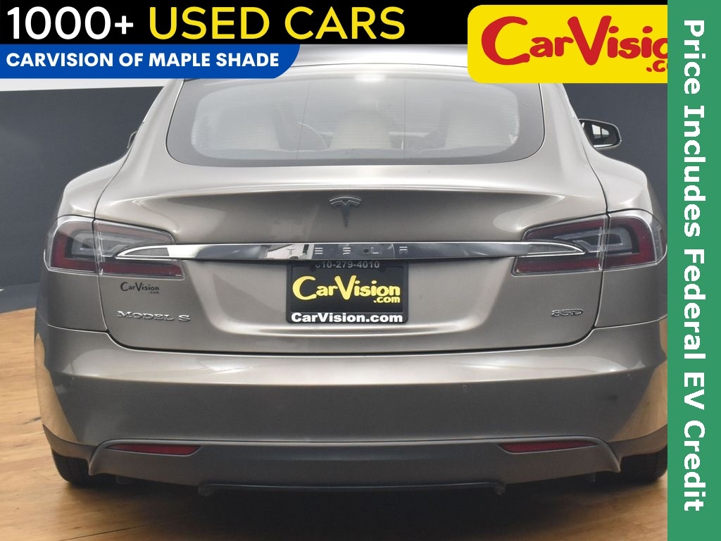 Used 2015 Tesla Model S 85D with VIN 5YJSA1H23FF091177 for sale in Trooper, PA