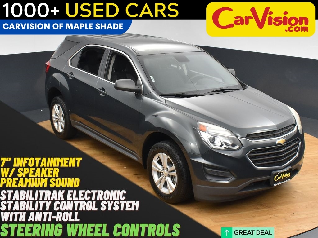 Used 2017 Chevrolet Equinox For Sale at CarVision Nissan VIN