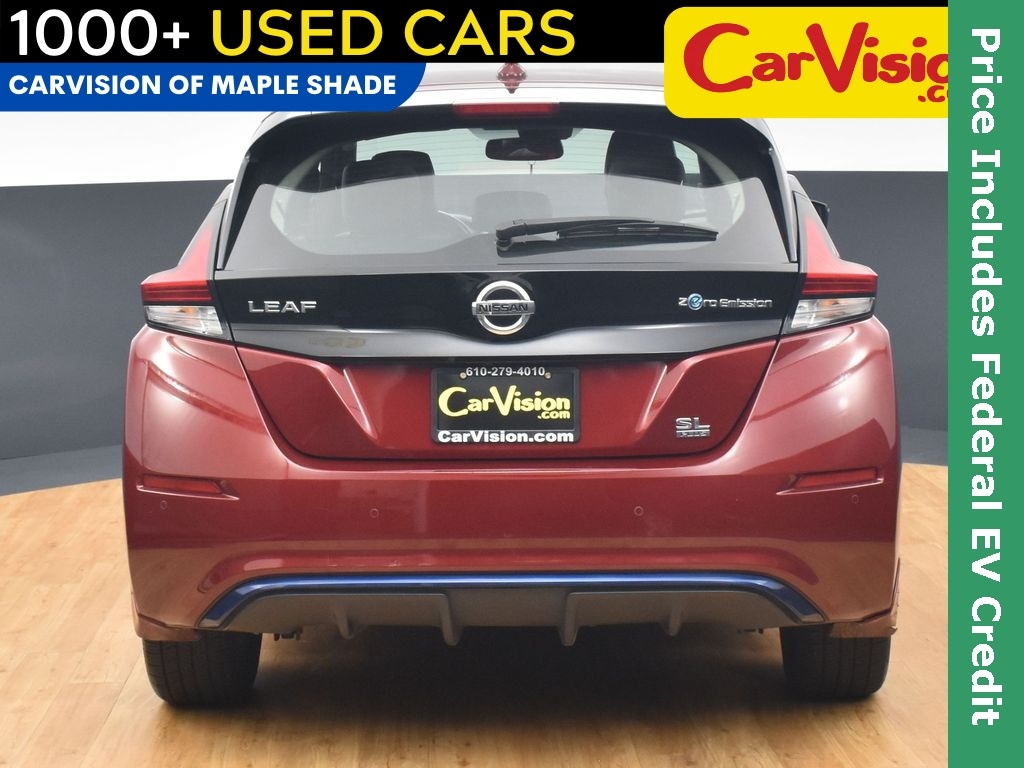 Used 2022 Nissan LEAF SL Plus with VIN 1N4BZ1DV8NC551122 for sale in Trooper, PA