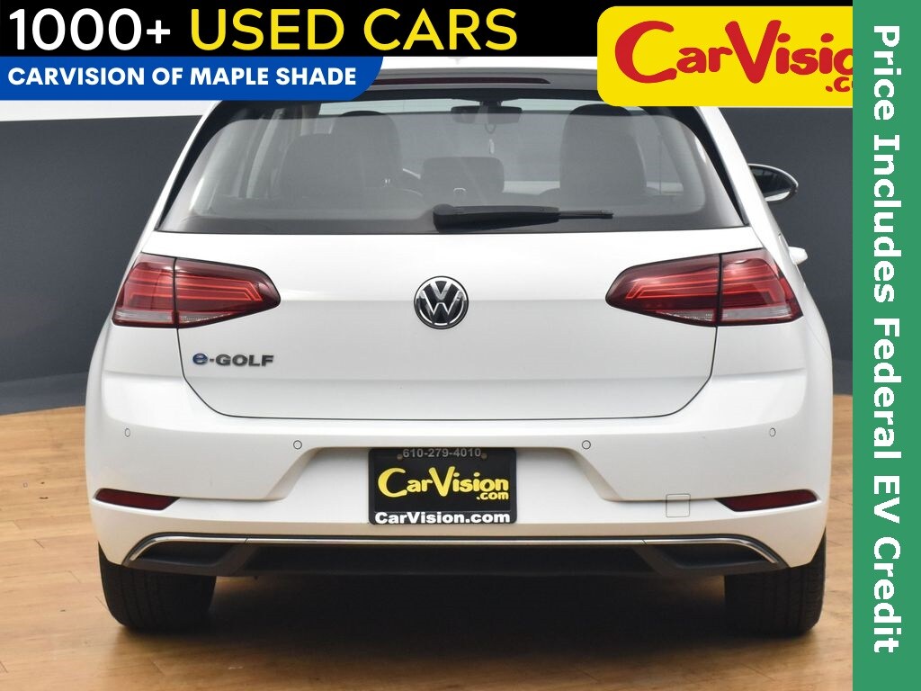 Used 2017 Volkswagen e-Golf e-Golf SEL Premium with VIN WVWPR7AU8HW950372 for sale in Trooper, PA