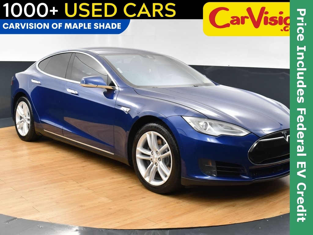 Used 2015 Tesla Model S 85 with VIN 5YJSA1H11FF098491 for sale in Trooper, PA