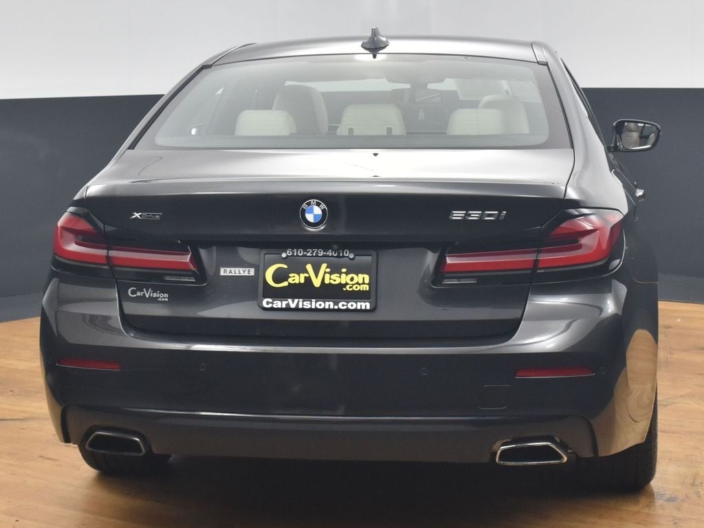 Used 2021 BMW 5 Series 530i with VIN WBA13BJ00MWX18413 for sale in Trooper, PA