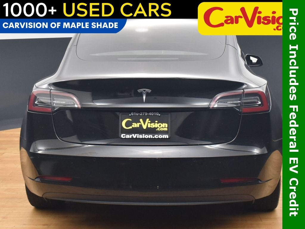 Used 2022 Tesla Model 3 Base with VIN 5YJ3E1EA9NF286106 for sale in Trooper, PA