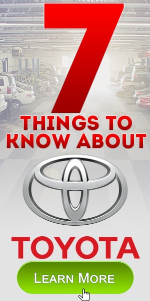 7 Things to know about Toyota