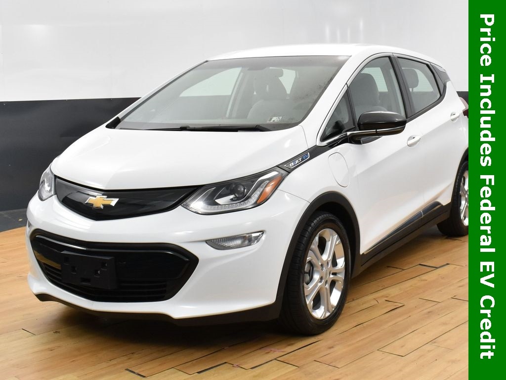 Used 2018 Chevrolet Bolt EV LT with VIN 1G1FW6S02J4110219 for sale in Hazle Township, PA