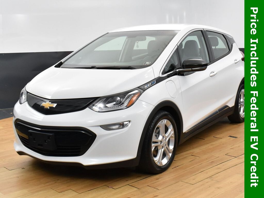 Used 2017 Chevrolet Bolt EV LT with VIN 1G1FW6S03H4186025 for sale in Hazle Township, PA