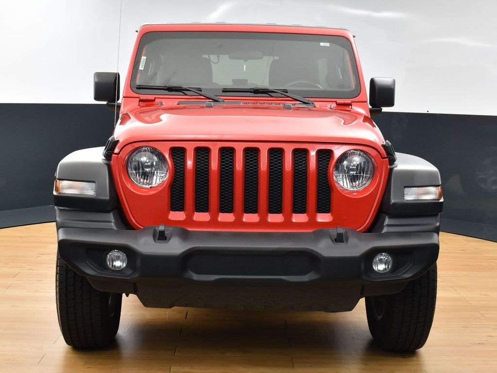 Used 2021 Jeep Wrangler Unlimited Sport S with VIN 1C4HJXDG2MW511759 for sale in Trooper, PA