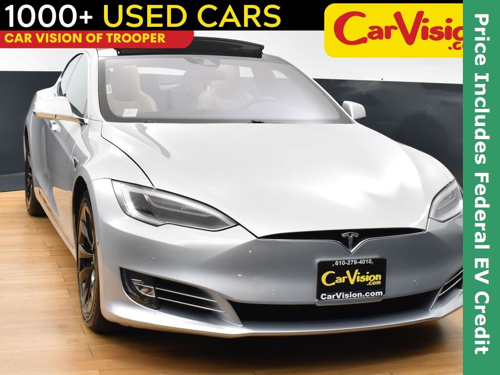 Used 2016 Tesla Model S 60 with VIN 5YJSA1E11GF155715 for sale in Trooper, PA