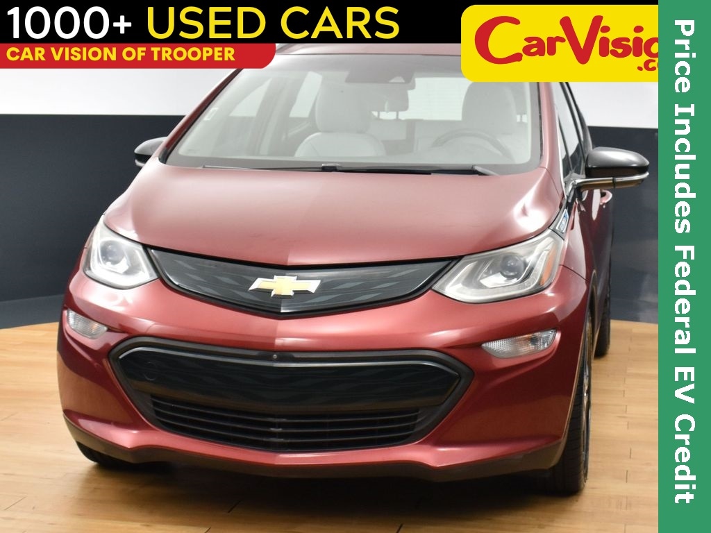 Used 2018 Chevrolet Bolt EV Premier with VIN 1G1FX6S09J4113213 for sale in Trooper, PA