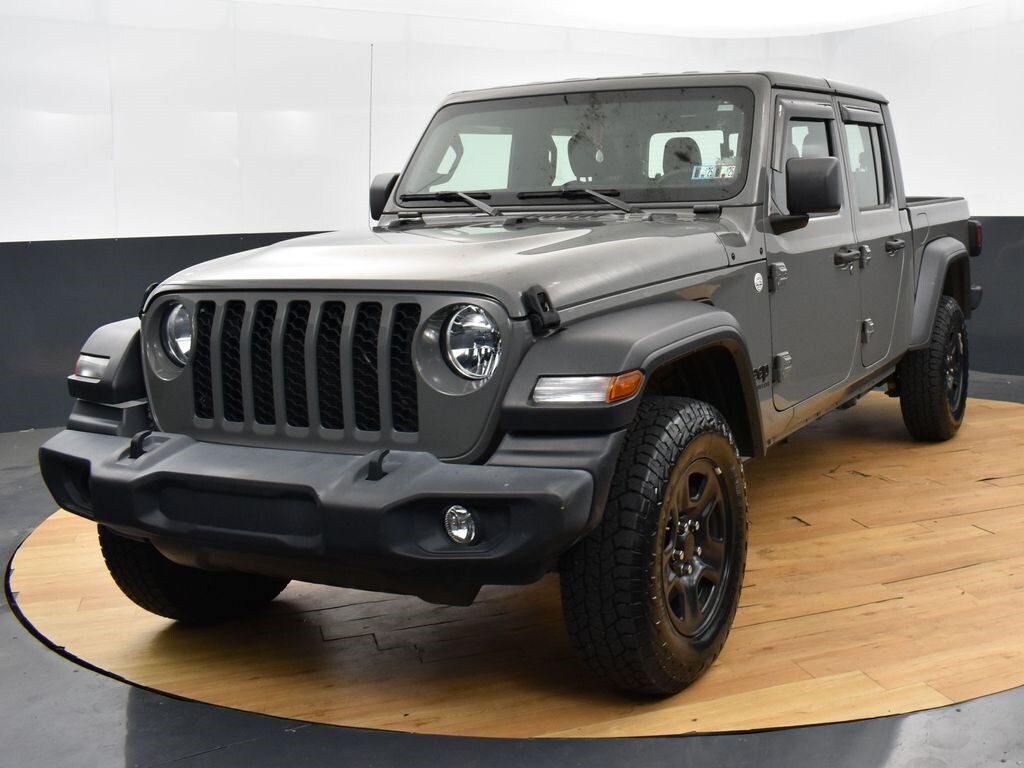 Used 2021 Jeep Gladiator Sport with VIN 1C6HJTAG6ML511236 for sale in Trooper, PA