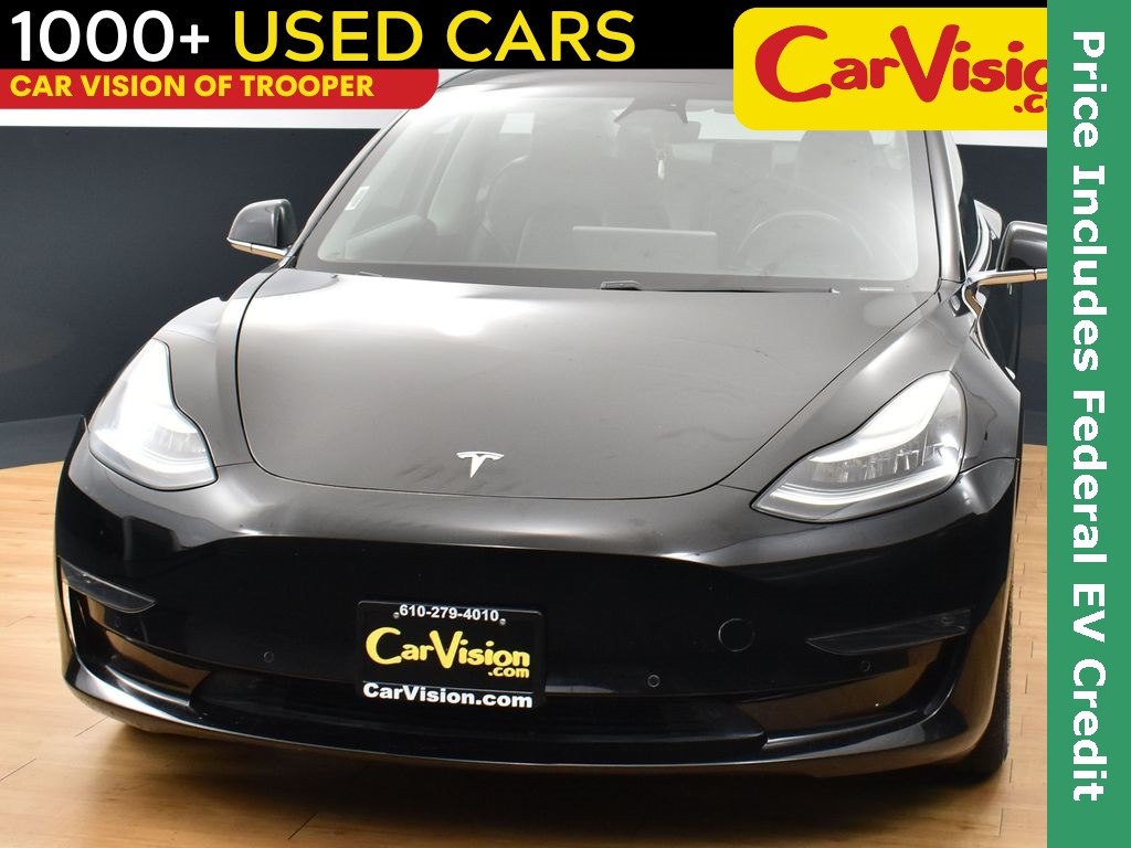 Used 2018 Tesla Model 3 Long Range with VIN 5YJ3E1EAXJF152148 for sale in Trooper, PA