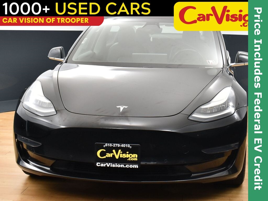 Used 2018 Tesla Model 3 Long Range with VIN 5YJ3E1EA9JF179387 for sale in Trooper, PA