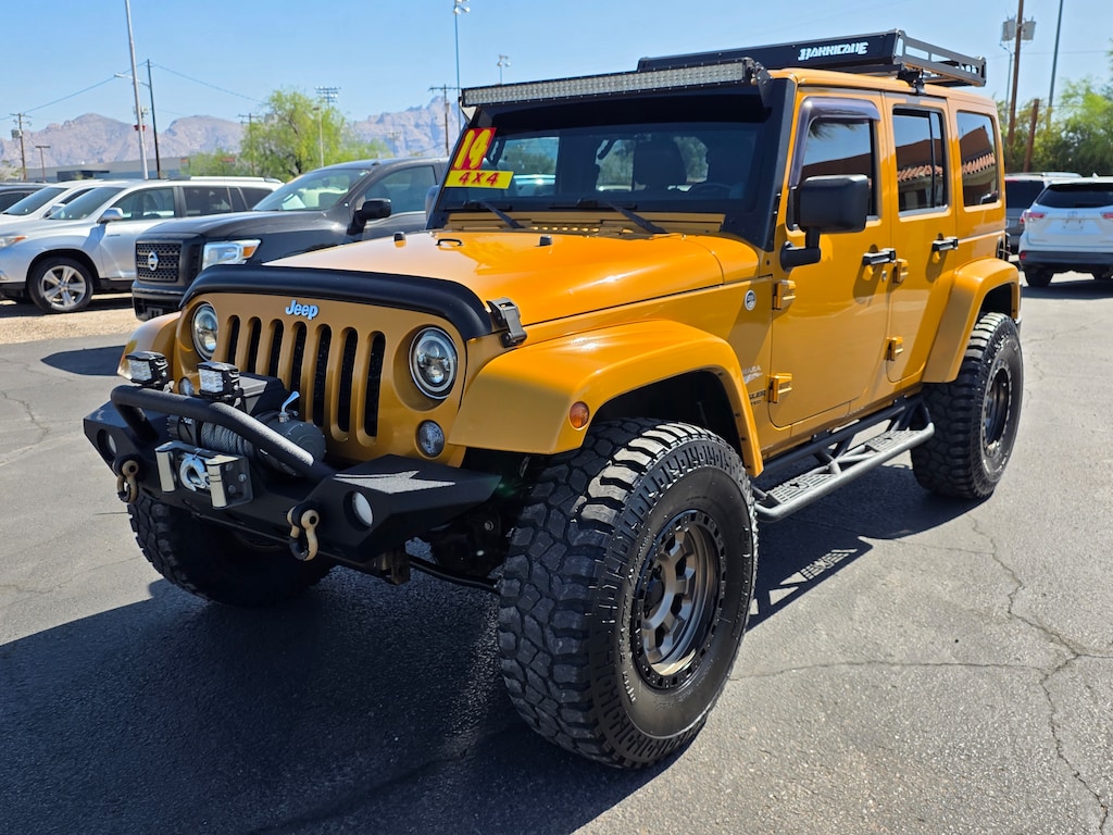 Used 2014 Jeep Wrangler Unlimited Sahara 4x4 SUV